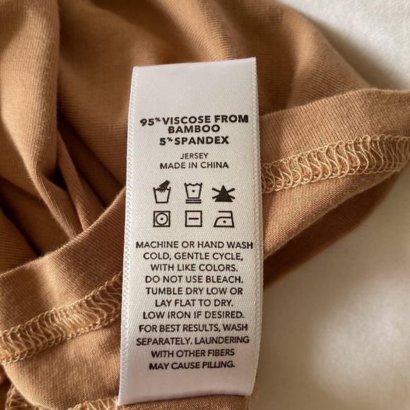 Yala CORA CAMISOLE BAMBOO SLIP Bisque S - Picture 7 of 9